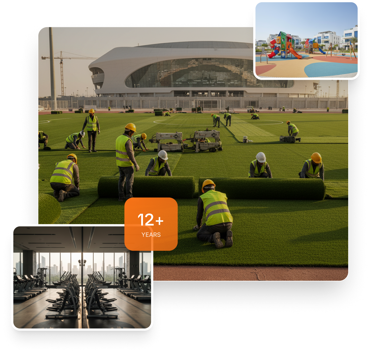 Bright Sports facility montage